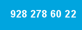 928 278 60 22 928 278 60 22